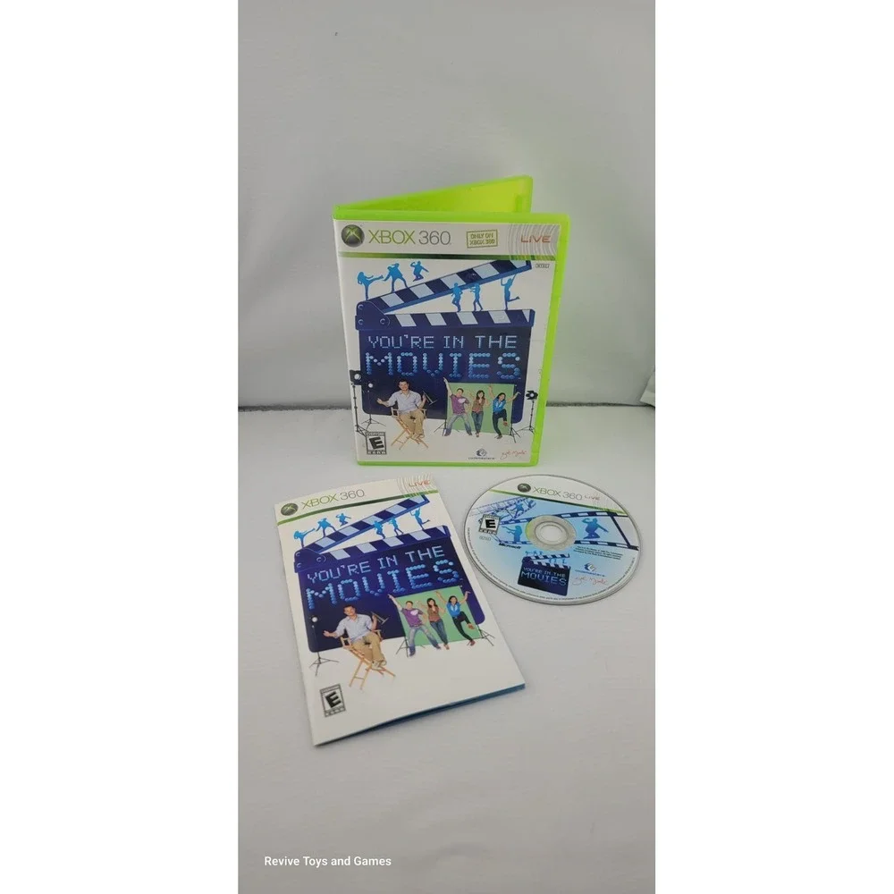 You're‎ in the Movies (Microsoft Xbox 360, 2008) CIB Complete Tested and Working